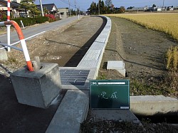 鷹栖高儀線　道路改良その7