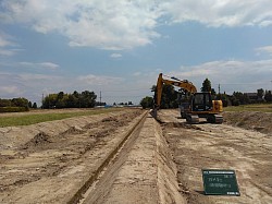 五鹿屋鹿島 水路整備第12工区工事　　　施工状況