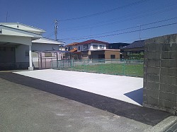 油田浄化槽撤去工事　完成